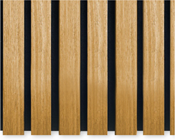 Akupanel 240 Rustic Natural Oak (zwart felt) 240x60